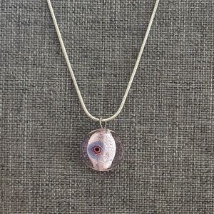 Elegant Silver Pendant Necklace
